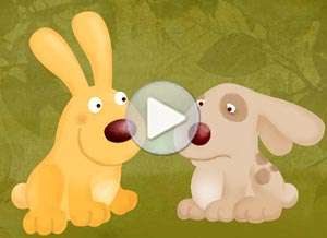  Tarjeta animada de Hola, Regala una sonrisa!. 