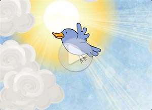  Tarjeta animada de Hola, �que tengas un d�a espl�ndido!. 