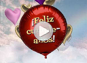 Tarjeta animada de Cumplea&ntilde;os, Que disfrutes este d�a especial. 