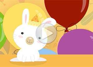  Tarjeta animada de Cumplea&ntilde;os, M�s que un feliz cumplea�os. 