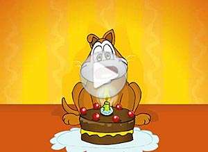  Tarjeta animada de Cumplea&ntilde;os, Deseo cumplido!. 