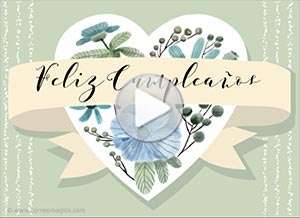  Tarjeta animada de Cumplea&ntilde;os, Para una persona especial. 