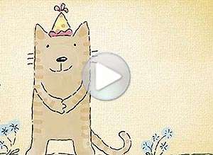  Tarjeta animada de Cumplea&ntilde;os, Una tarjeta especial�. 