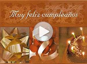  Tarjeta animada de Cumplea&ntilde;os, Muy feliz cumplea�os. 