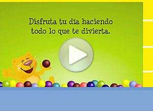  Tarjeta animada de Cumplea&ntilde;os, Haz todo lo que te divierta!. 