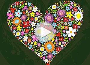  Tarjeta animada de Cumplea&ntilde;os, El mundo es m�s bello contigo en �l. 