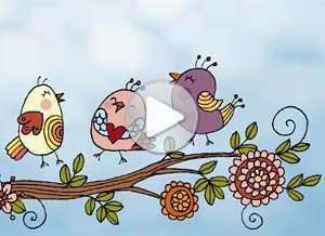  Tarjeta animada de Cumplea&ntilde;os, Te deseo lo mejor. 