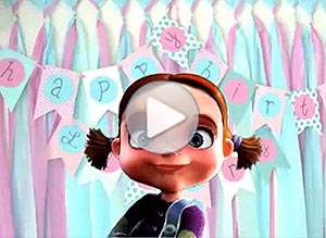  Tarjeta animada de Cumplea&ntilde;os, Que disfrutes tu d�a! . 