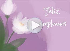 Tarjeta animada de Cumplea&ntilde;os, Haces el mundo m�s hermoso