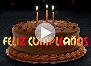  Tarjeta animada de Cumplea&ntilde;os, Yo te ayudo a comer esa torta!. 
