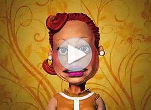  Tarjeta animada de Cumplea&ntilde;os, La mejor edad de la mujer.... 