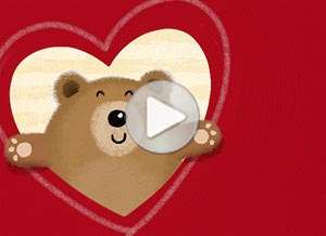  Tarjeta animada de D&iacute;a del amigo, Para un amigo especial. 