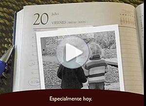  Tarjeta animada de D&iacute;a del amigo, Aunque nos veamos poco.... 