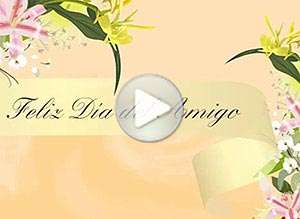  Tarjeta animada de D&iacute;a del amigo, Eres una bendici�n. 