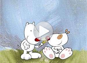  Tarjeta animada de D&iacute;a del amigo, A una persona especial. 