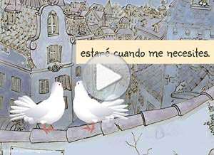  Tarjeta animada de D&iacute;a del amigo, Pese a la distancia.... 