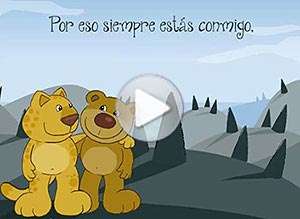  Tarjeta animada de Cumplea&ntilde;os, Para quien est� lejos�.. 