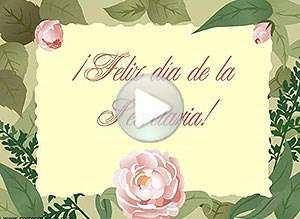  Tarjeta animada de D&iacute;a de la Secretaria, Feliz d�a de la secretaria!. 