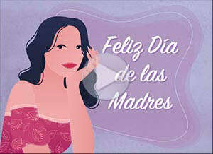  Tarjeta animada de D&iacute;a de la madre, No ser�a lo mismo sin su amor. 