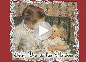  Tarjeta animada de D&iacute;a de la madre, Homenaje a las madres. 