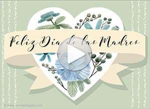  Tarjeta animada de D&iacute;a de la madre, Para una madre excepcional. 