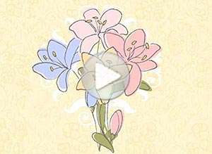  Tarjeta animada de D&iacute;a de la madre, Siempre est�s en mi coraz�n, mam�. 