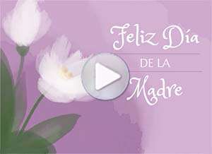 Tarjeta animada de D&iacute;a de la madre, Gracias a las madres