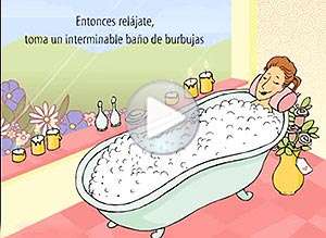  Tarjeta animada de D&iacute;a de la madre, De tu amiga. 