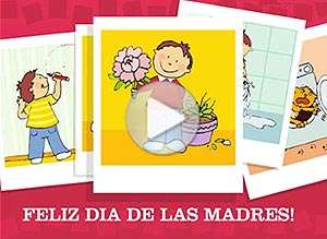  Tarjeta animada de D&iacute;a de la madre, De tu hijo. 