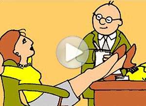  Tarjeta animada de D&iacute;a de la Secretaria, Cambio de roles. 