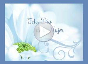  Tarjeta animada de D&iacute;a de la mujer, Eres una obra de dios. 