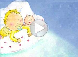  Tarjeta animada de D&iacute;a del Padre, De parte de tu beb�. 