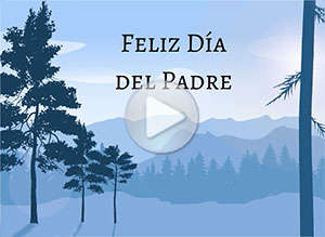 Tarjeta animada de D&iacute;a del Padre, Que dios te ilumine	. 