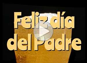 Tarjeta animada de D&iacute;a del Padre, Para fans de la cerveza