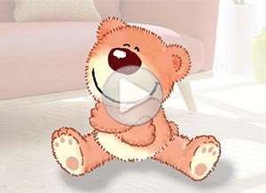  Tarjeta animada de D&iacute;a del Padre, Te dar� un abrazote cuando te vea. 