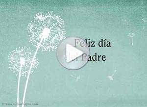  Tarjeta animada de D&iacute;a del Padre, Aunque ya no nos veamos a diario.... 