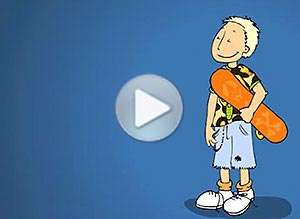  Tarjeta animada de D&iacute;a del Padre, De tu genial hijo. 