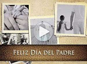  Tarjeta animada de D&iacute;a del Padre, Feliz d�a del padre. 