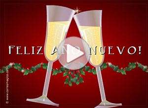  Tarjeta animada de A&ntilde;o Nuevo, Por un excelente a�o. 