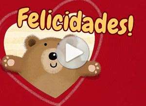  Tarjeta animada de Felicitaciones, Feliz d�a para alguien especial. 