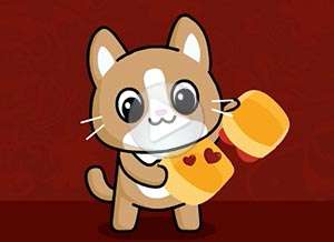  Tarjeta animada de Santos, Un regalito en este d�a especial. 