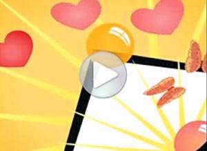  Tarjeta animada de Gracias, Gracias por tu tarjeta. 