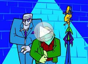  Tarjeta animada de Hola, Amenaza. 