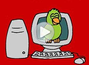  Tarjeta animada de Hola, �qu� hay de nuevo?. 