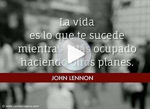  Tarjeta animada de Hola, La vida seg�n lennon. 