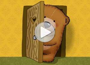  Tarjeta animada de Hola, Te interrumpo para darte un abrazo. 