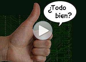  Tarjeta animada de Hola, �todo bien?. 