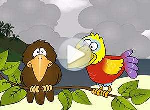  Tarjeta animada de Hola, No te preocupes... s� feliz!. 