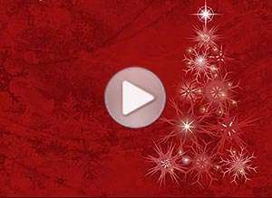  Tarjeta animada de Navidad, Amor y felicidad. 