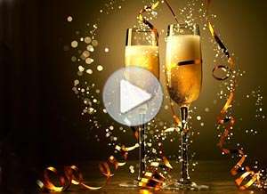  Tarjeta animada de Navidad, Por los presentes y los ausentes. 